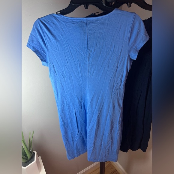 Lilly Pulitzer Bundle Of 2 Pima Cotton Mini Dresses Size XS Blue Embroidered - Picture 7 of 10